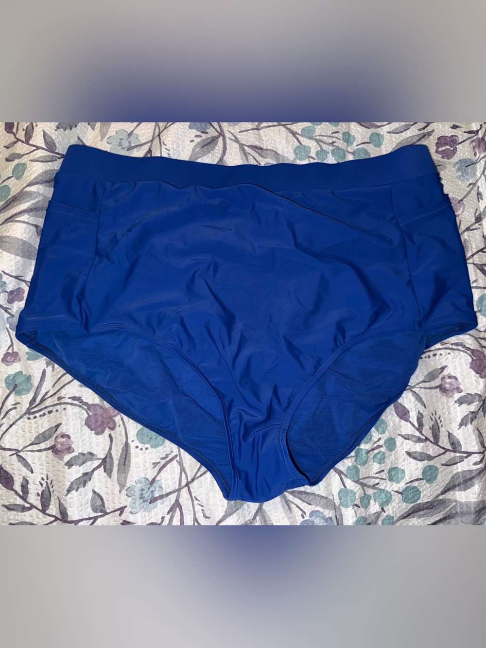 torrid High-Waist Briefs in Cobalt Blue